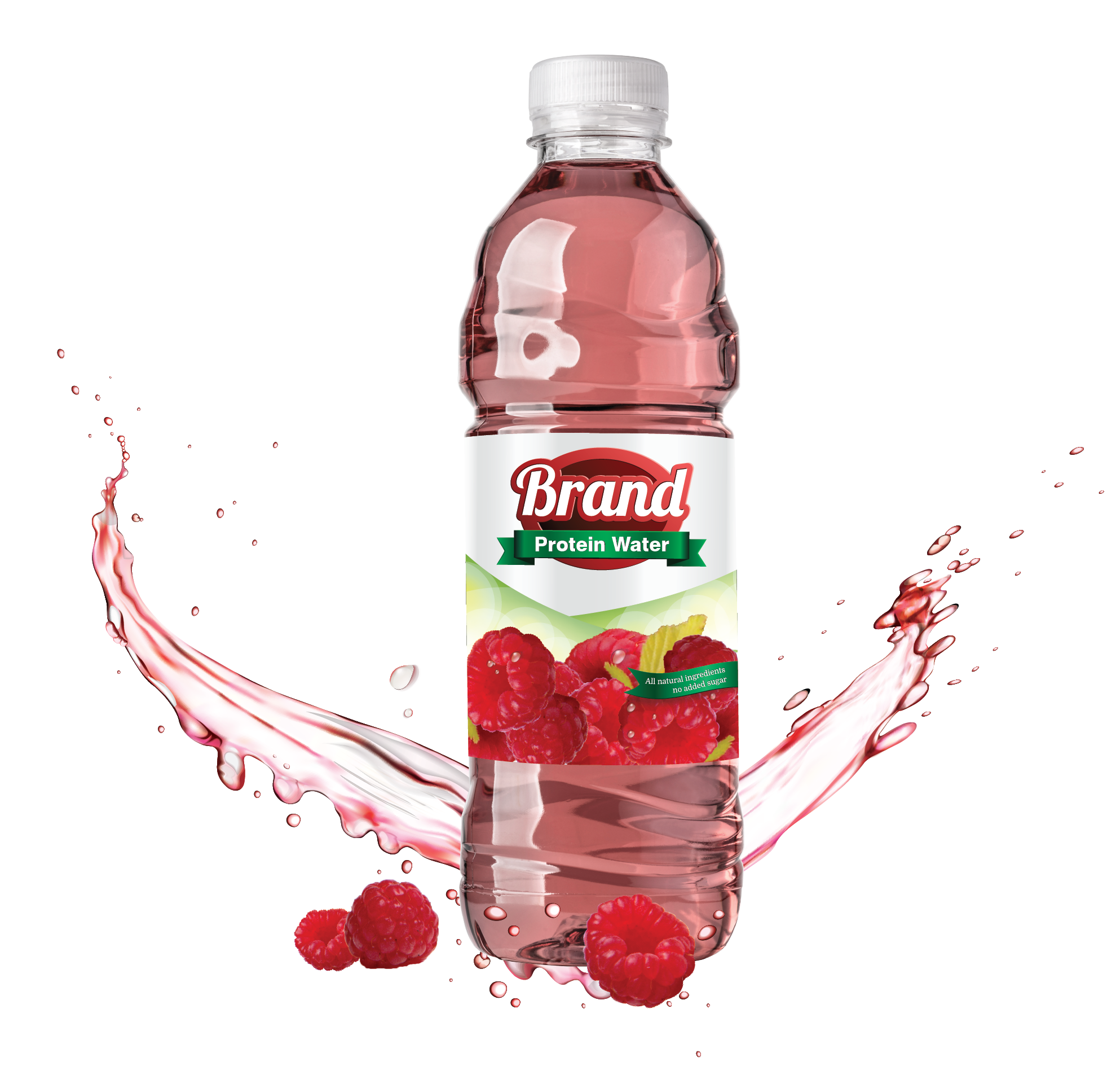 Bottle with splash-01